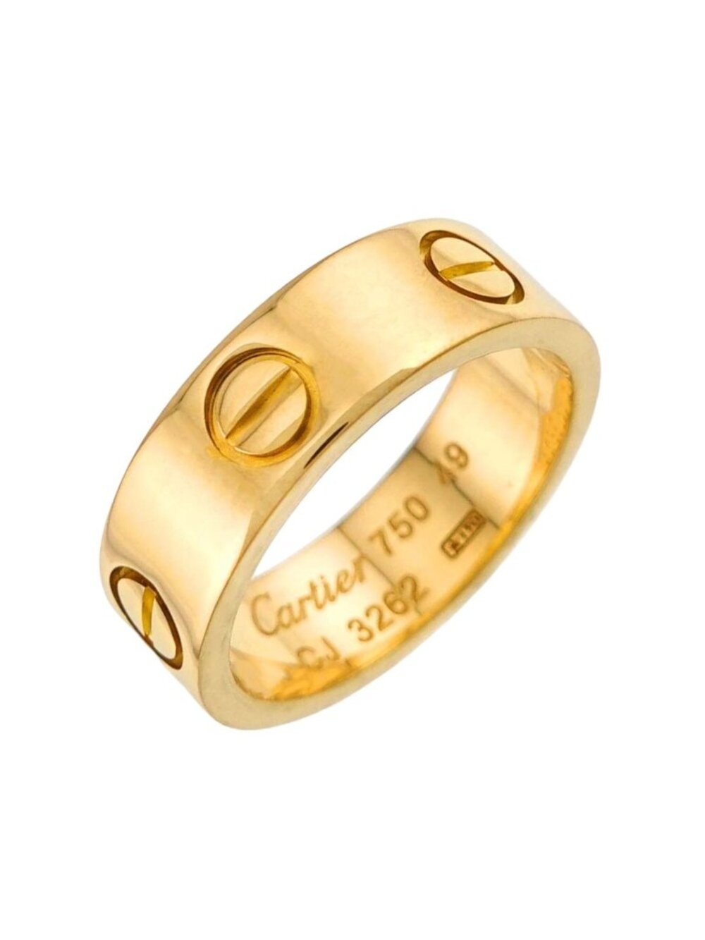 Cartier Love 49 Ring 18k Yellow Gold 750